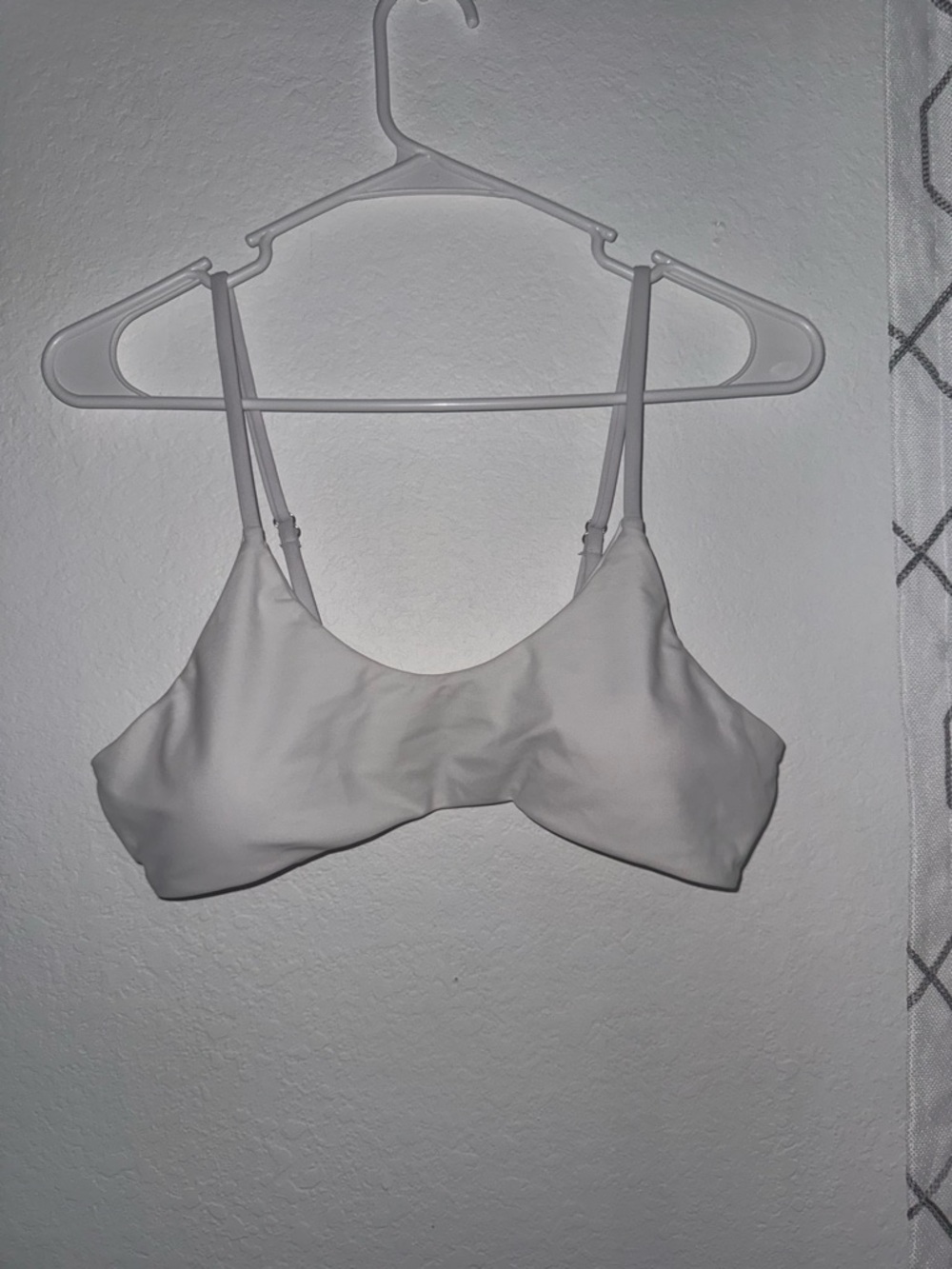 White Minimal Scoop Bralette - Women Intimates & Sleepwear